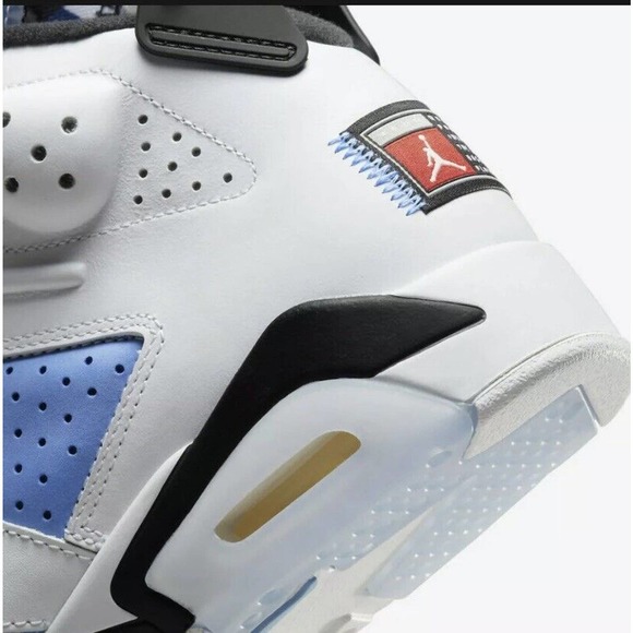 Nike Air Jordan 6 Retro GS UNC Size 6Y GS Women's Size 7.5 384665-410 New DS - Picture 7 of 10